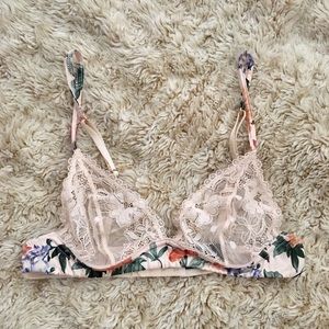 ASOS Satin Lace Bralette